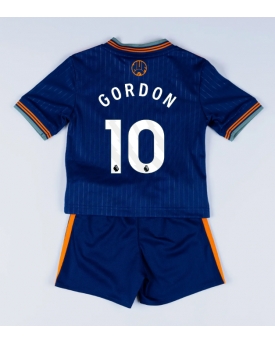 Newcastle United Anthony Gordon #10 Maglia Gara Terza Repliche 2025-26 Bambino Maniche Corte